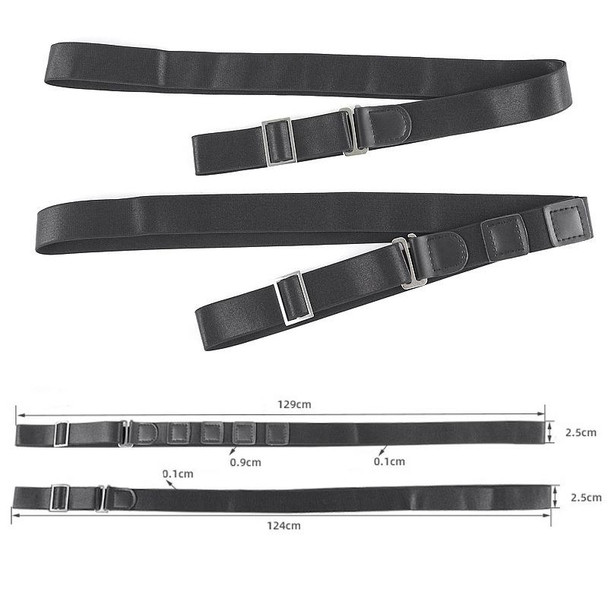 2 PCS Shirt Fixed Anti -slip Anti -wiring Fixed Hidden Belt, Style: Upgrade Model