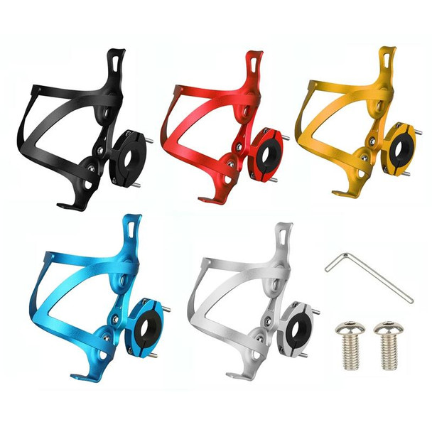 Bicycle Aluminum Alloy Kettle Frame(Silver Bilateral With Base)