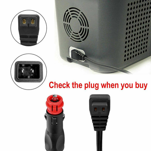 Car Mini Refrigerator Compressor Cigarette Lighter German Plug Power Cord(60SE0195)