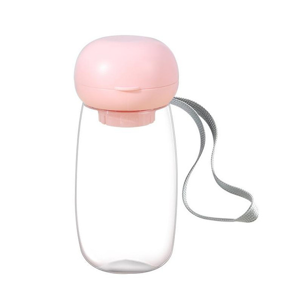 Pet Cute Water Mug Cats And Dog Outdoor Portable Water Bottle, Model: 550ml Pink(Heat Resistance)