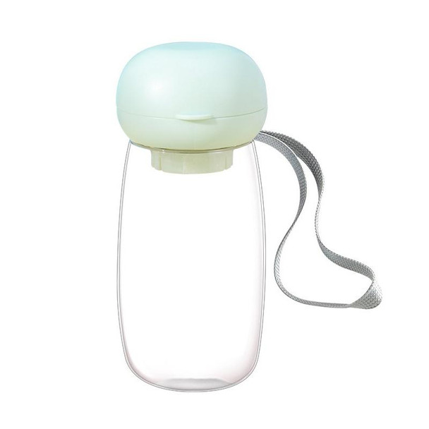 Pet Cute Water Mug Cats And Dog Outdoor Portable Water Bottle, Model: 550ml Light Green(Non-Heat Resistance)