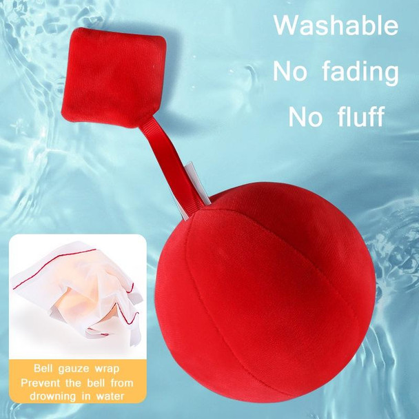 2 PCS Infant Vision Training Ball Early Education Toys(Red)