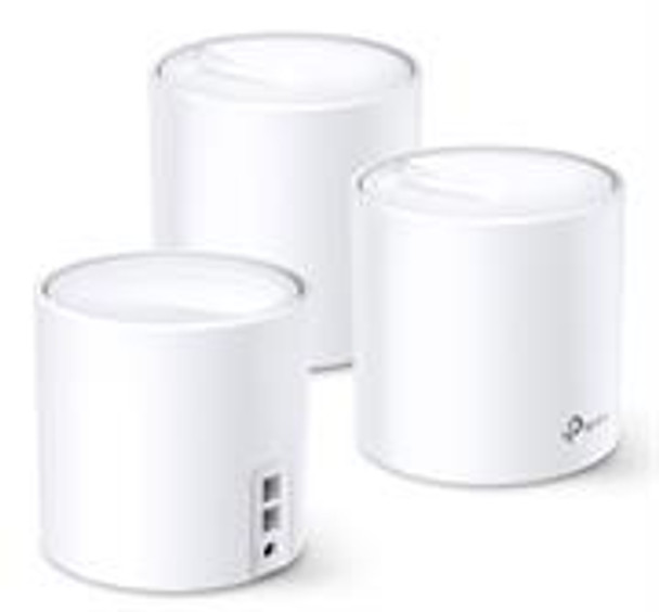 TP-Link Deco X20 AX1800 Whole Home Mesh Wi-Fi System (3 Pack), Retail Box , 2 year Limited Warranty