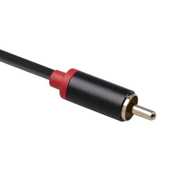 3685 6.35mm Male to Double RCA Male Stereo Audio Cable, Length:5m