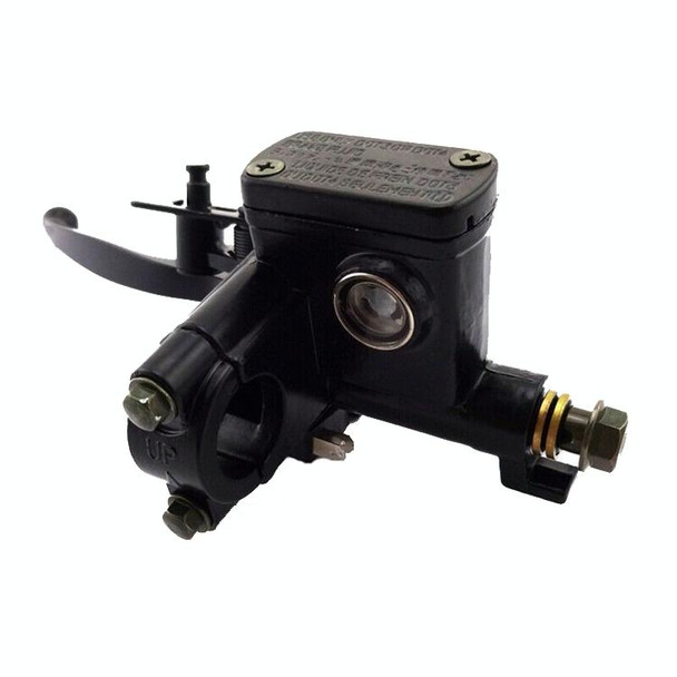 ATV Four-Wheeled Car UTV Kart Front And Rear Brakes Pump Disc Brake Handle Oil Pump Hand Brake With Assist Brake(Left)