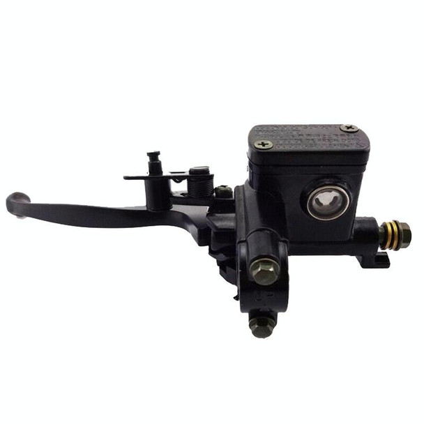 ATV Four-Wheeled Car UTV Kart Front And Rear Brakes Pump Disc Brake Handle Oil Pump Hand Brake With Assist Brake(Left)