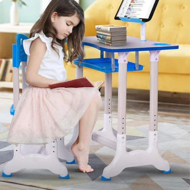 Kid's Desk with Tablet Holder