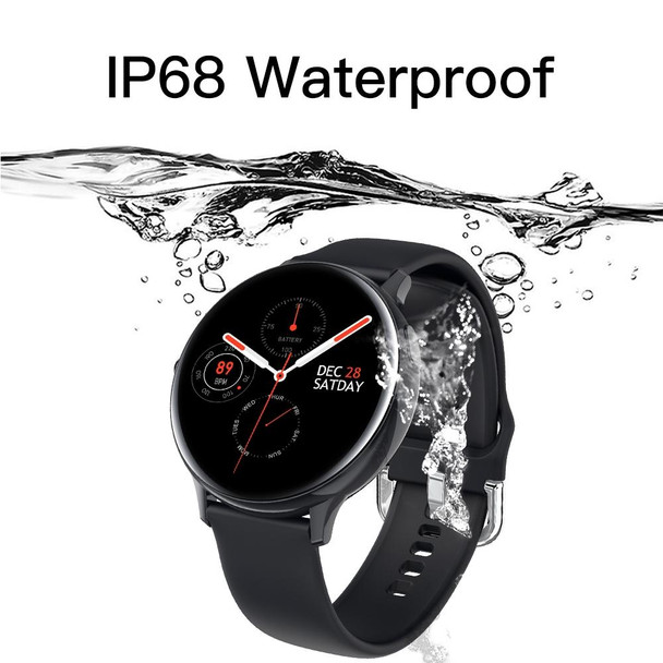 S20S 1.4 inch HD Screen Smart Watch, IP68 Waterproof, Support Music Control / Bluetooth Photograph / Heart Rate Monitor / Blood Pressure Monitoring(Silver)