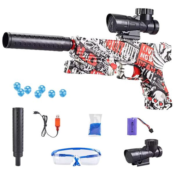 Rechargeable Electric Water Bullet Gun with Eva Soft Bullets