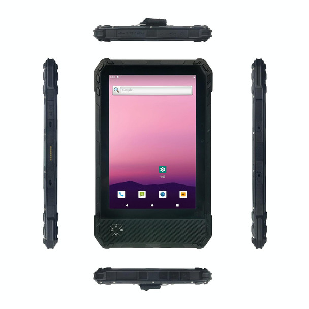 HSDV10 4G Rugged Tablet, 10 inch, 3GB +32GB, IP68 Waterproof Shockproof Dustproof, Android 10.0 MT6771 Octa Core, Support NFC/GPS/WiFi/BT, US Plug (Black)