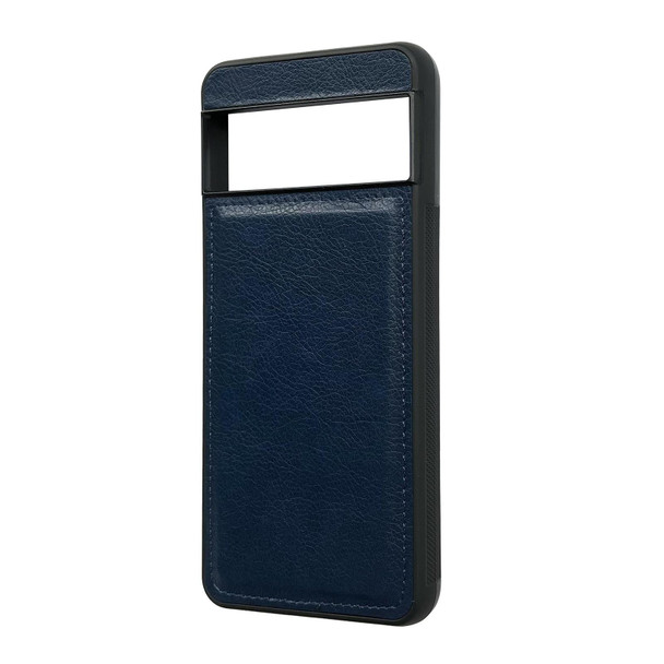 For Google Pixel 7a Cowhide Texture Back Cover Phone Case(Royal Blue)