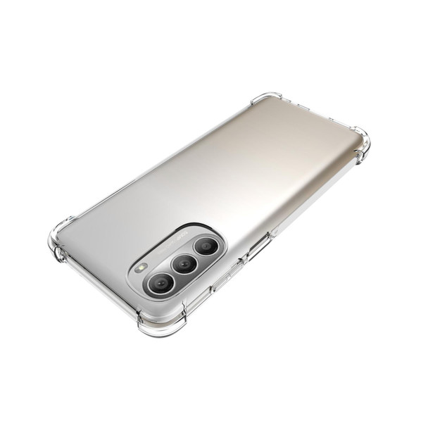 For Motorola Moto G Stylus 5G 2022 Shockproof Non-slip Thickening TPU Phone Case(Transparent)