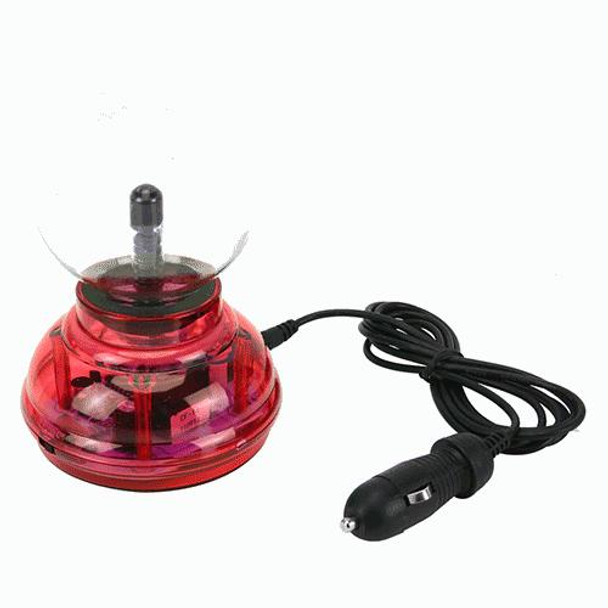 Car Auto Plasma Magic Ball Sphere Lightening Lamp with Hand-Touching Changing Pattern Model(Red)