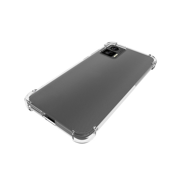 For Motorola Edge 30 Neo Shockproof Non-slip Thickening TPU Phone Case(Transparent)