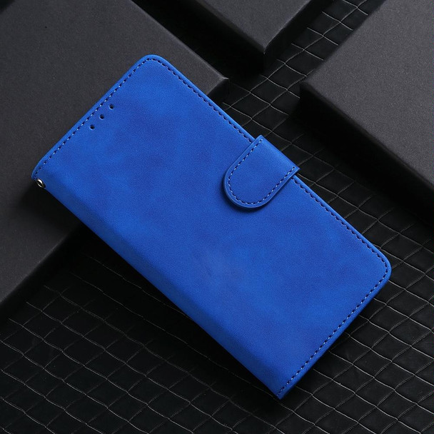 For Tecno Camon 30 4G Skin Feel Magnetic Flip Leather Phone Case(Blue)