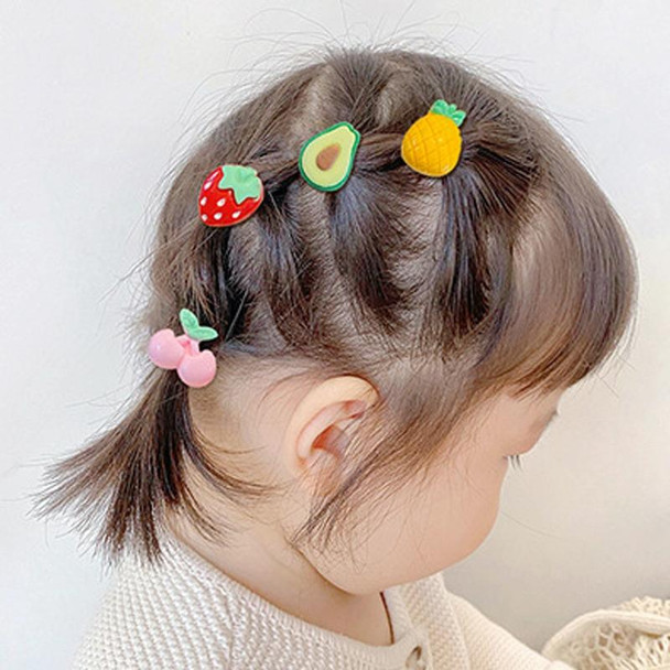 10pcs /Set Children Lovely Hair Bands Ring Baby Small Unbreakable Hair Headband, Style: Bow