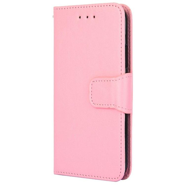 For Infinix Note 40 4G Crystal Texture Leather Phone Case(Pink)