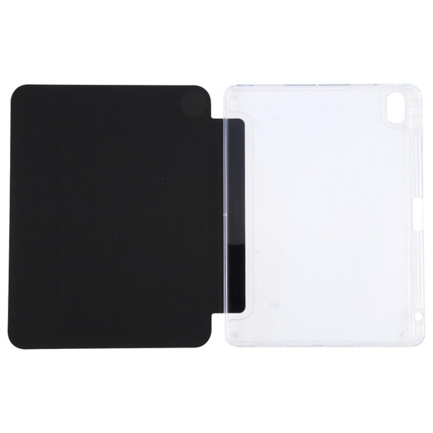 For iPad mini 6 GEBEI Deformation Leather Tablet Case(Black)