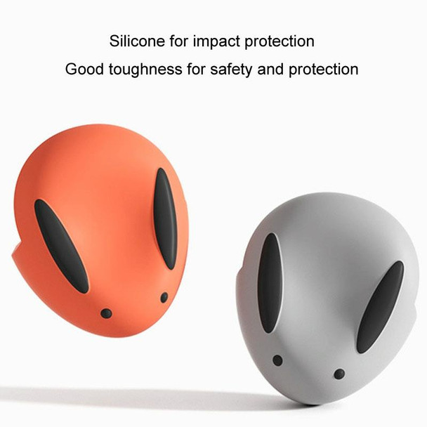 2pcs /Set Rabbit Children Anti-Bump Silicone Corner Guard Table Corner Protective Cover(Red)