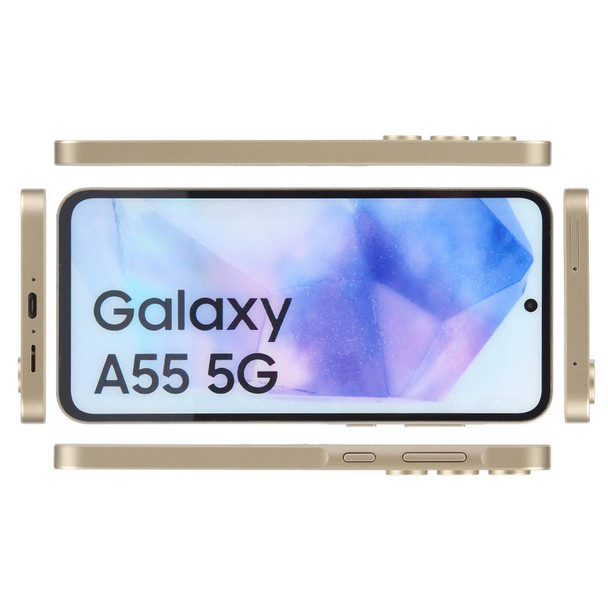 For Samsung Galaxy A55 5G Color Screen Non-Working Fake Dummy Display Model (Yellow)