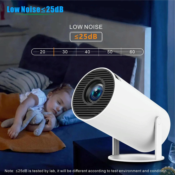HY300 PRO Smart Projector Android 11.0 System 120 Lumen Portable Projector(AU Plug)
