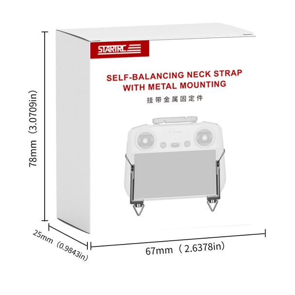 For DJI RC / RC 2 STARTRC Neck Strap Self-Balance System Kit