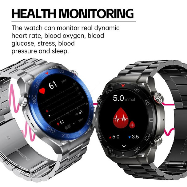 WS-20 1.43 inch IP67 Sport Smart Watch Support Bluetooth Call / Sleep / Blood Oxygen / Heart Rate / Blood Pressure Health Monitor, Silicone Strap(Silver)