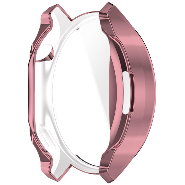 For OPPO Watch X / OnePlus Watch 2 Full Coverage TPU Electroplated Watch Protective Case(Pink)