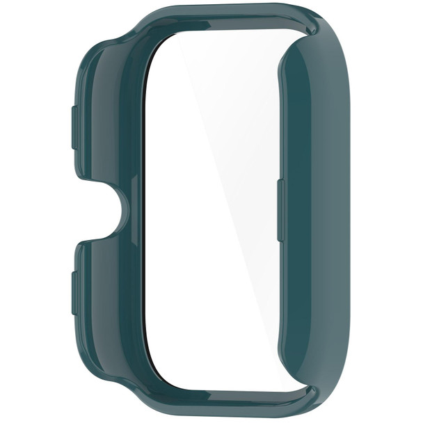 For Xiaomi HayLou GST/GST Lite/RS4 Plus PC + Tempered Film Integrated Watch Protective Case(Pine Green)