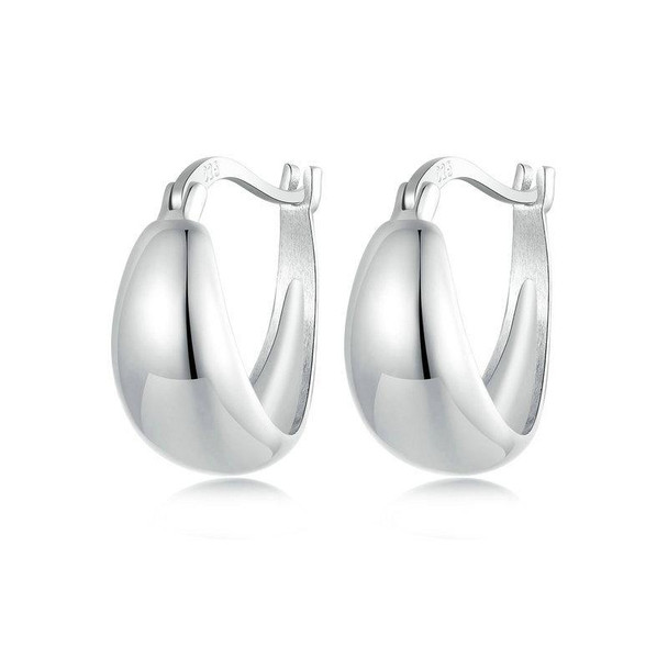 S925 Sterling Silver Metallic Earrings(BSE967)