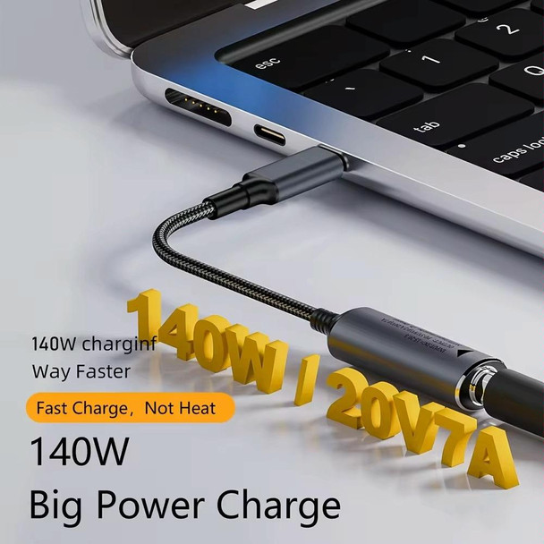 140W Computer Charging Adapter(DC 4.5 x 0.6mm to USB-C / Type-C )