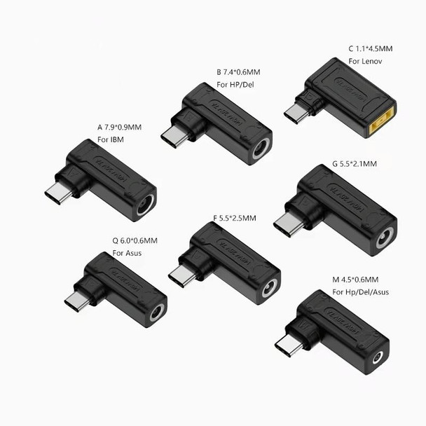 140W Computer Charging Adapter(DC 1.1 x 4.5mm to USB-C / Type-C)