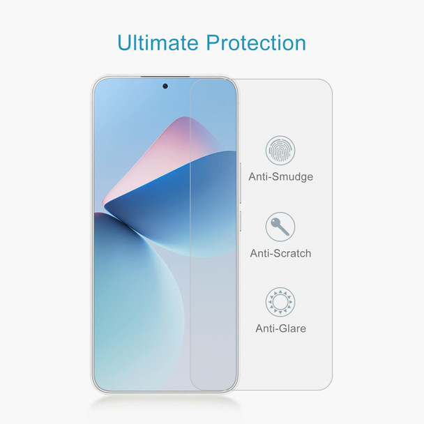 For Meizu 21 Note 10pcs 0.26mm 9H 2.5D Tempered Glass Film