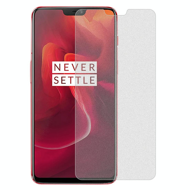 10 PCS Non-Full Matte Frosted Tempered Glass Film for OnePlus 6