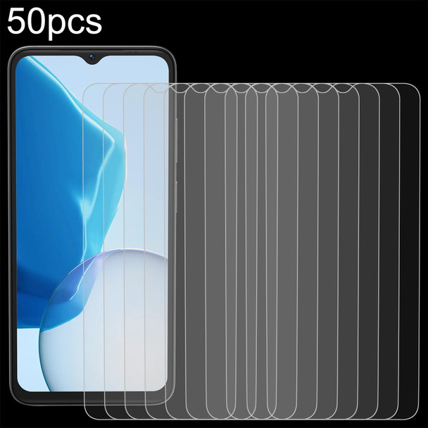 For DOOGEE N55 Pro 50pcs 0.26mm 9H 2.5D Tempered Glass Film