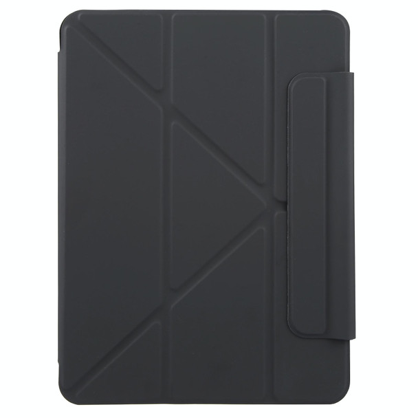 For iPad Pro 12.9 2022 / 2021 / 2020 Y-Shape Double-sided Clip Magnetic Smart Tablet Case(Black)