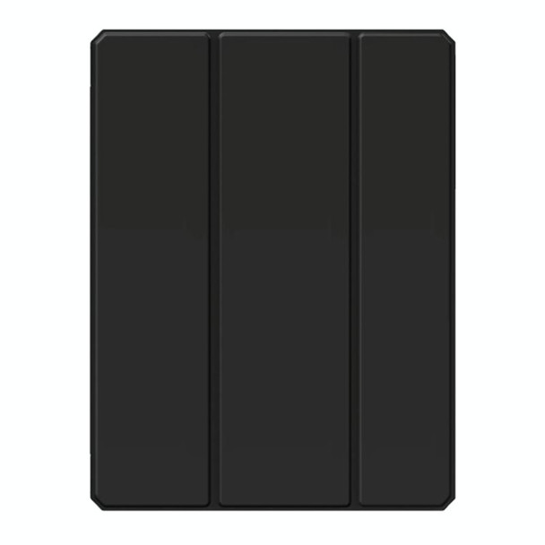 For iPad Air 13 2024 Mutural Pinyue Series Smart Leather Tablet Case(Black)