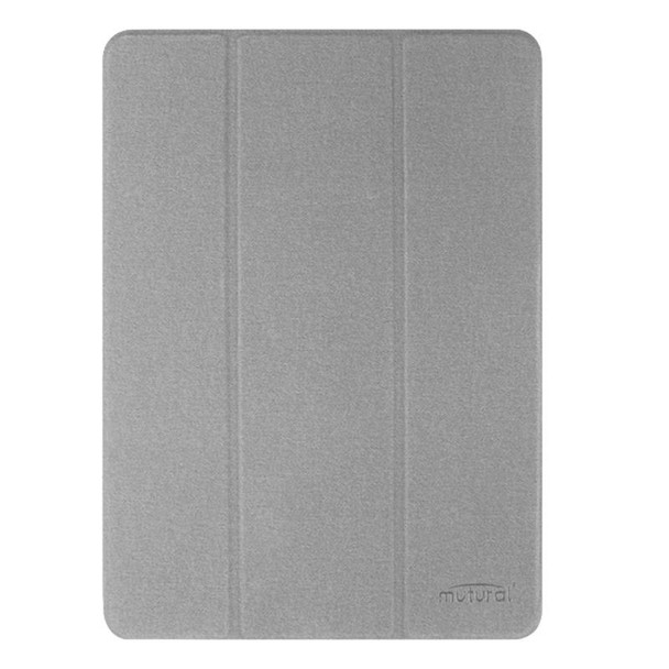 For iPad Air 13 2024 Mutural YASHI Series Tablet Leather Smart Case(Grey)