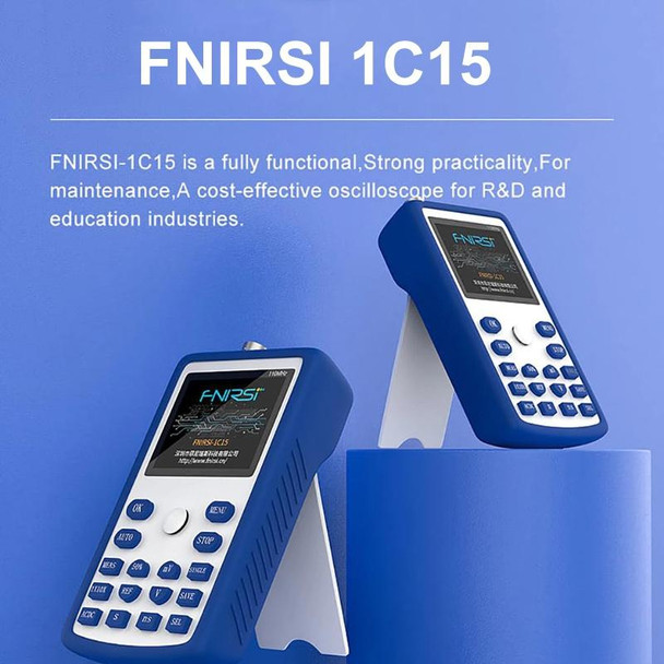 FNIRSI 1C15 Handheld Mini Portable Digital Oscilloscope With EU Plug