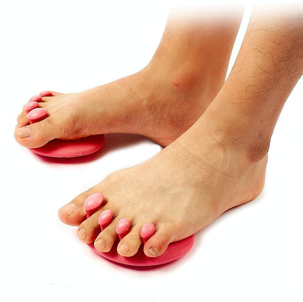 2 Pairs Thumb Valgus Corrector Arch Training Device(Red)