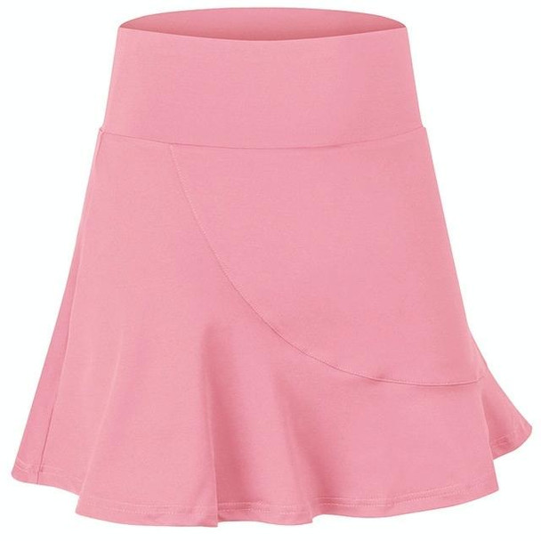 Anti-emptied And Quick-drying Sports Skirt With Mini-socks - Women (Color:Petal Pink Size:M)