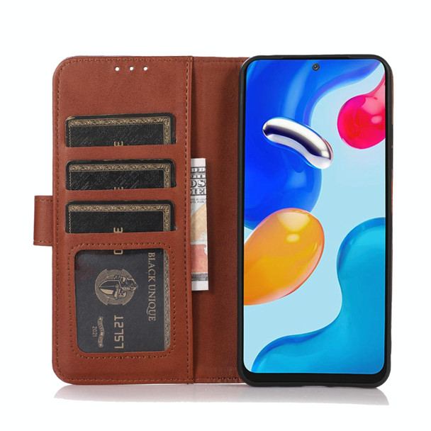 For Xiaomi Poco F6 / Redmi Turbo 3 Cow Texture Leather Phone Case(Brown)