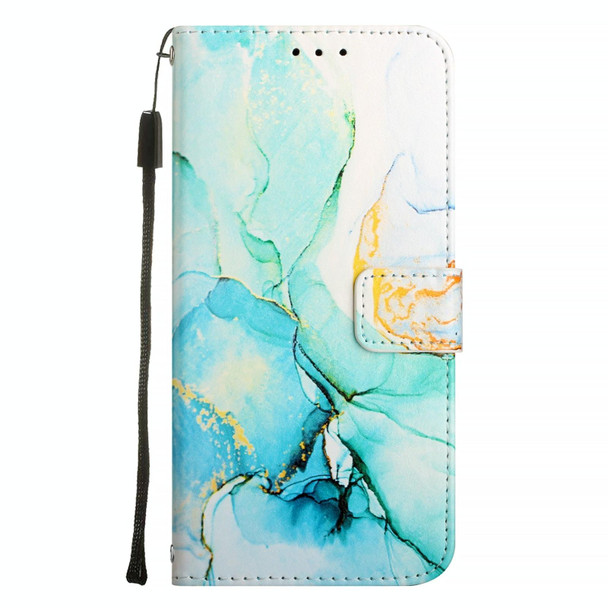 For Xiaomi Mi 11 Ultra PT003 Marble Pattern Flip Leather Phone Case(Green)