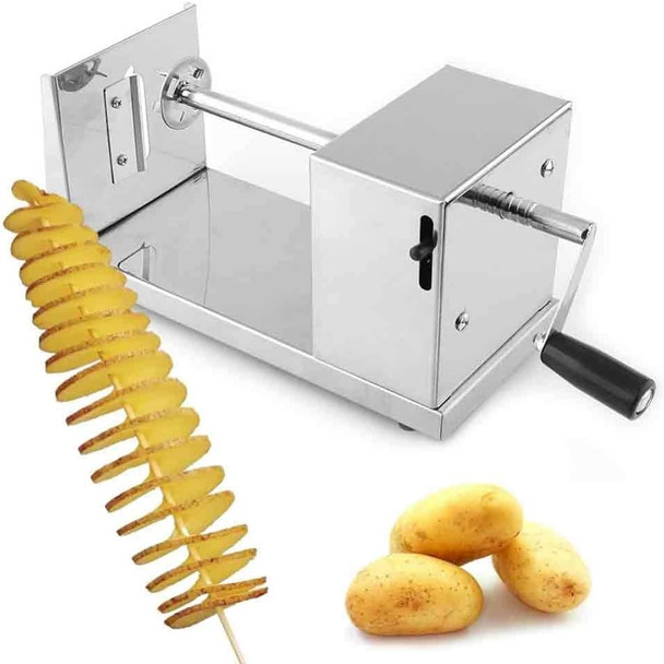 Stainless Steel Manual Spiral Potato Slicer