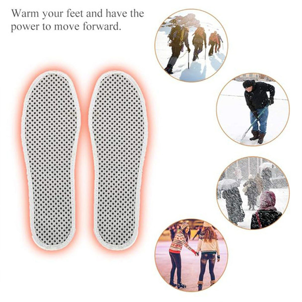 Set of 2 Self-Heating Insole