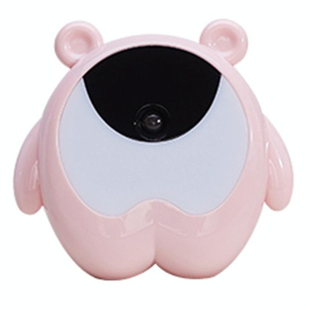 Creative Time Light Childrens Bedroom Smart Timer Bedside Alarm Clock, Style:Monochrome 3W(Pink)