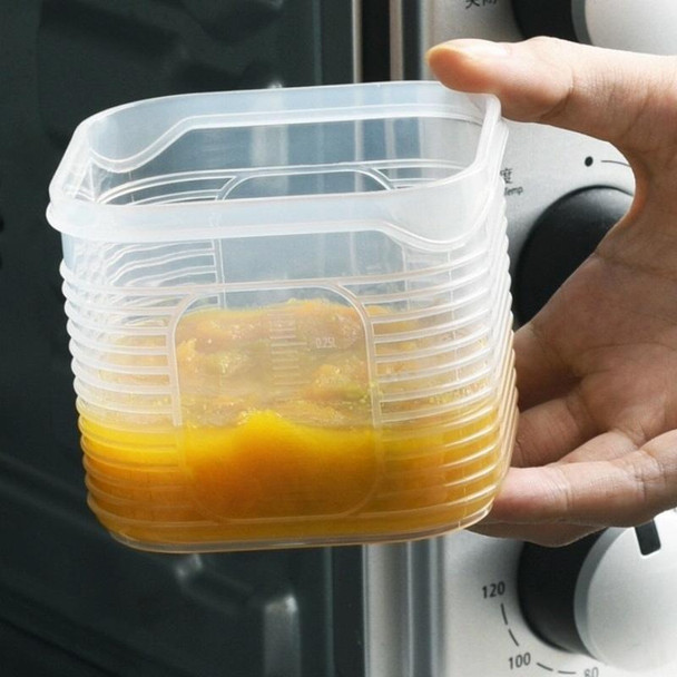 7 in 1 Kitchen Refrigerator Fresh-Keeping Box Set Condiments Sealed Fresh-Keeping Plastic Box Suit