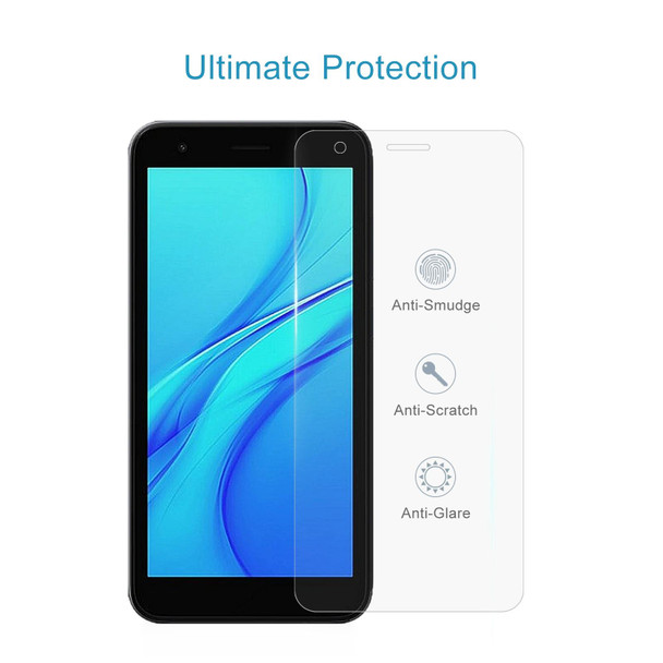 10 PCS 0.26mm 9H 2.5D Tempered Glass Film - Itel A27