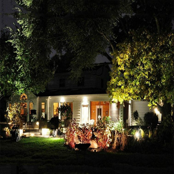 4 LEDs Household Solar Lawn Light Outdoor Garden Light Plant Growth Light 0.5W (White Light)