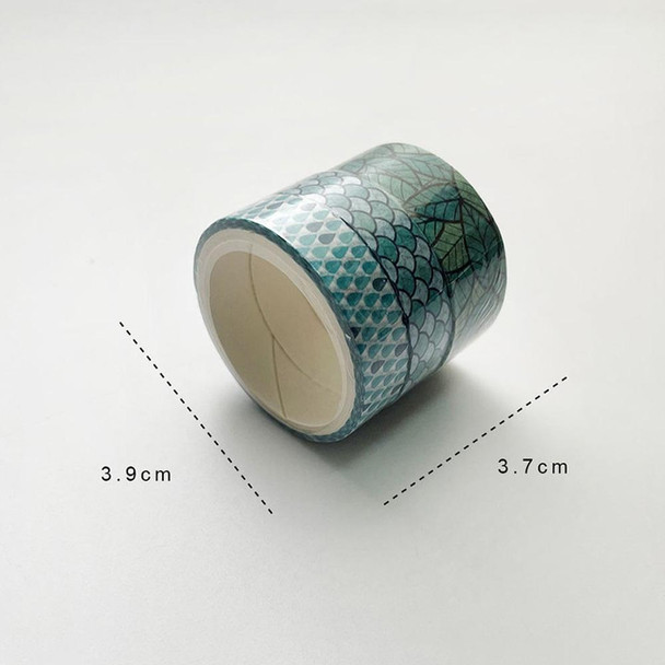 3 Sets/9 Rolls 4585 3m Paper Bronzing Hand Account Tape Set(Starry Sky)